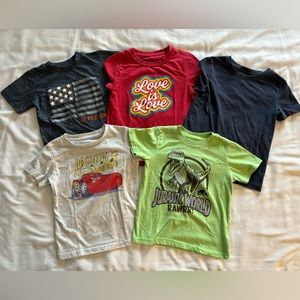 Boys 4T Short Sleeve T-shirt Bundle